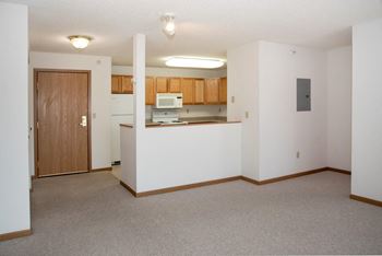 Spacious apartments